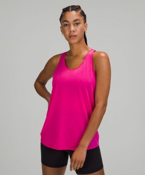 αμανικα μπλουζακια Lululemon Essential γυναικεια ροζ | Greece-1548763