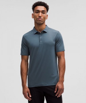 μπλουζακια πολο Lululemon Evolution Short-Sleeve ανδρικα μπλε | Greece-8293741