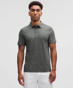 μπλουζακια πολο Lululemon Evolution Short-Sleeve ανδρικα βαθυ πρασινο | Greece-7523968