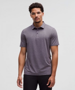 μπλουζακια πολο Lululemon Evolution Short-Sleeve ανδρικα βαθυ γκρι | Greece-9485136