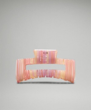 Αξεσουαρ Μαλλιων Lululemon Extra Large Claw Hair Clip γυναικεια ροζ | Greece-6190457