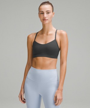 Αθλητικο Σουτιεν Lululemon Flow Y Nulu Light Support, A–C Cups γυναικεια βαθυ γκρι | Greece-1856740
