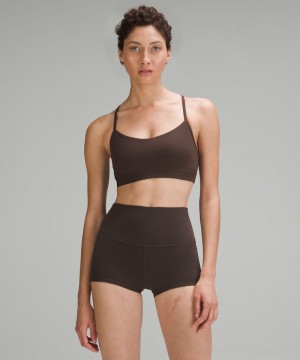 Αθλητικο Σουτιεν Lululemon Flow Y Nulu Light Support, A–C Cups γυναικεια σοκολάτα | Greece-7865912