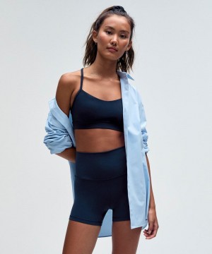 Αθλητικο Σουτιεν Lululemon Flow Y Nulu Light Support, A–C Cups γυναικεια σκουρο μπλε | Greece-8713906