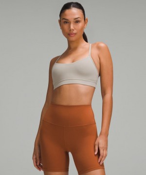 Αθλητικο Σουτιεν Lululemon Flow Y Nulu Light Support, A–C Cups γυναικεια γκρι | Greece-6458703