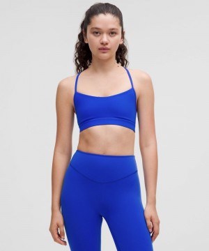 Αθλητικο Σουτιεν Lululemon Flow Y Nulu Light Support, A–C Cups γυναικεια μπλε | Greece-1539427