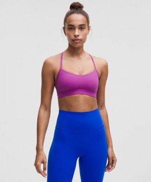 Αθλητικο Σουτιεν Lululemon Flow Y Nulu Light Support, A–C Cups γυναικεια μωβ | Greece-4630529