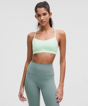 Αθλητικο Σουτιεν Lululemon Flow Y Nulu Light Support, A–C Cups γυναικεια ασπρα | Greece-7294356