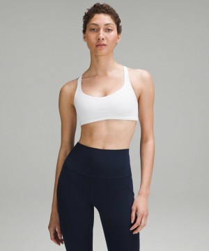 Αθλητικο Σουτιεν Lululemon Free to Be - Wild Light Support, A/B Cup γυναικεια ασπρα | Greece-3271950