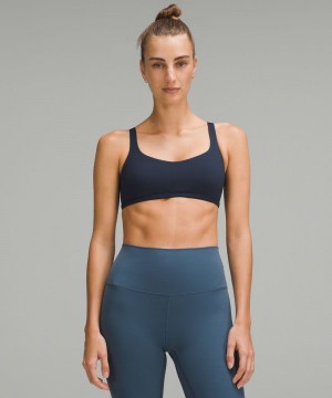 Αθλητικο Σουτιεν Lululemon Free to Be - Wild Light Support, A/B Cup γυναικεια σκουρο μπλε | Greece-8920643