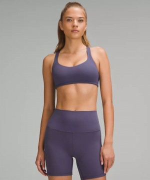 Αθλητικο Σουτιεν Lululemon Free to Be - Wild Light Support, A/B Cup γυναικεια βαθυ γκρι | Greece-6190324