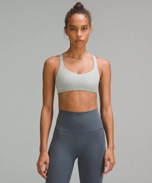 Αθλητικο Σουτιεν Lululemon Free to Be - Wild Light Support, A/B Cup γυναικεια γκρι | Greece-0185623