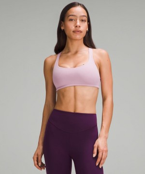 Αθλητικο Σουτιεν Lululemon Free to Be - Wild Light Support, A/B Cup γυναικεια ροζ ροζ | Greece-6794031