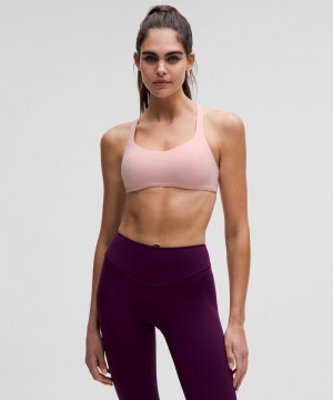 Αθλητικο Σουτιεν Lululemon Free to Be - Wild Light Support, A/B Cup γυναικεια ροζ | Greece-9438702