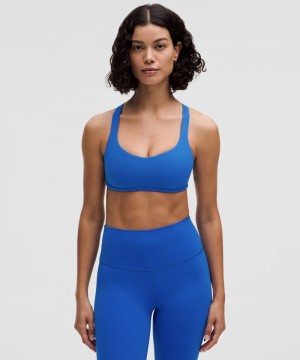Αθλητικο Σουτιεν Lululemon Free to Be - Wild Light Support, A/B Cup γυναικεια μπλε | Greece-3260718