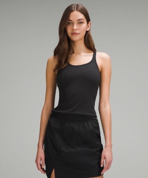 αμανικα μπλουζακια Lululemon Hold Tight Thin Strap Racerback γυναικεια μαυρα | Greece-8935127
