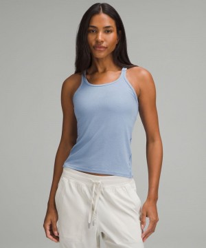 αμανικα μπλουζακια Lululemon Hold Tight Thin Strap Racerback γυναικεια μπλε | Greece-3206194