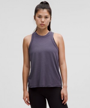 αμανικα μπλουζακια Lululemon Jersey Training γυναικεια βαθυ γκρι | Greece-7829364