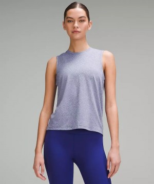 αμανικα μπλουζακια Lululemon License to Train Classic-Fit γυναικεια μπλε | Greece-7129648