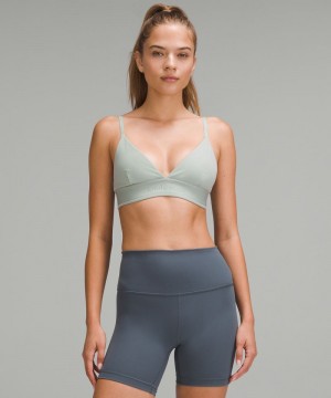 Αθλητικο Σουτιεν Lululemon License to Train Triangle Light Support, A/B Cup γυναικεια γκρι | Greece-1638792