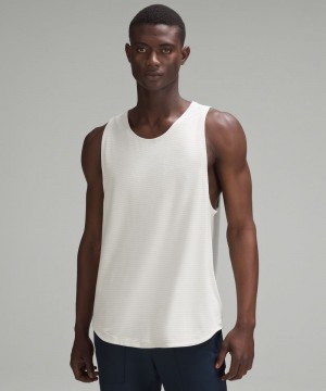 αμανικα μπλουζακια Lululemon License to Train ανδρικα Μπεζ | Greece-7453610