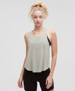 αμανικα μπλουζακια Lululemon Lightweight Training Racerback γυναικεια γκρι | Greece-4758203