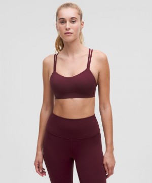 Αθλητικο Σουτιεν Lululemon Like a Cloud Light Support, B/C Cup γυναικεια σκούρο κοκκινα | Greece-4697318