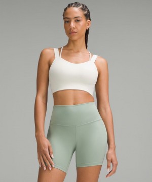Αθλητικο Σουτιεν Lululemon Like a Cloud Longline Light Support, D/DD Cup γυναικεια Μπεζ | Greece-1425079