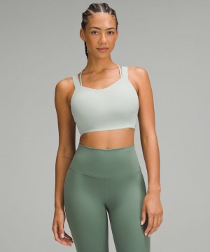 Αθλητικο Σουτιεν Lululemon Like a Cloud Longline Light Support, D/DD Cup γυναικεια γκρι | Greece-4983057