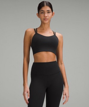 Αθλητικο Σουτιεν Lululemon Like a Cloud Longline Light Support, B/C Cup γυναικεια μαυρα | Greece-4315209