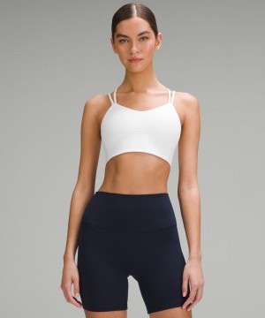 Αθλητικο Σουτιεν Lululemon Like a Cloud Longline Light Support, B/C Cup γυναικεια ασπρα | Greece-3746218