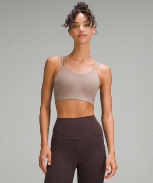 Αθλητικο Σουτιεν Lululemon Like a Cloud Longline Light Support, B/C Cup γυναικεια γκρι | Greece-2516908