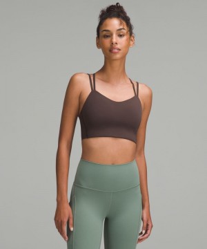 Αθλητικο Σουτιεν Lululemon Like a Cloud Longline Light Support, B/C Cup γυναικεια σοκολάτα | Greece-0476538