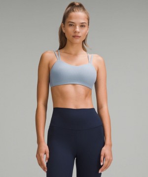 Αθλητικο Σουτιεν Lululemon Like a Cloud Ribbed Light Support, B/C Cup γυναικεια μπλε | Greece-6498217