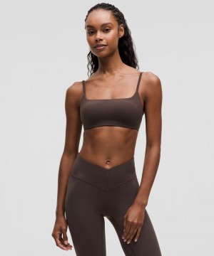 Αθλητικο Σουτιεν Lululemon Like a Cloud Spaghetti-Strap Light Support, A/B Cup γυναικεια σοκολάτα | Greece-1290857