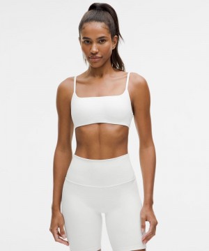 Αθλητικο Σουτιεν Lululemon Like a Cloud Spaghetti-Strap Light Support, A/B Cup γυναικεια ασπρα | Greece-3879045