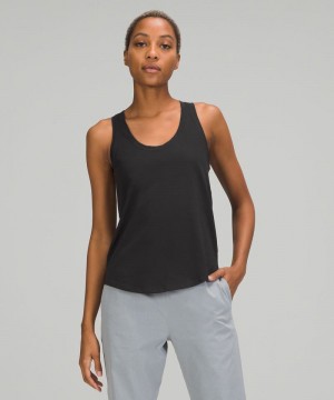 αμανικα μπλουζακια Lululemon Love γυναικεια μαυρα | Greece-5608314