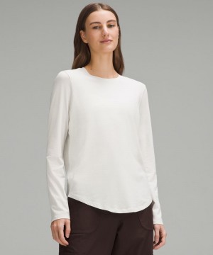 μακρυμανικα μπλουζακια Lululemon Love γυναικεια Μπεζ | Greece-7435108