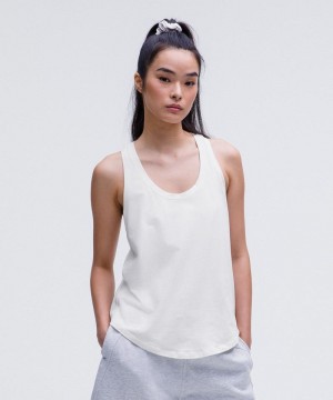αμανικα μπλουζακια Lululemon Love γυναικεια ασπρα | Greece-8192570