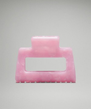 Αξεσουαρ Μαλλιων Lululemon Medium Claw Hair Clip γυναικεια ροζ ροζ | Greece-7092541