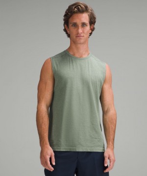 αμανικα μπλουζακια Lululemon Metal Vent Tech Sleeveless Shirt ανδρικα γκρι γκρι | Greece-6593178