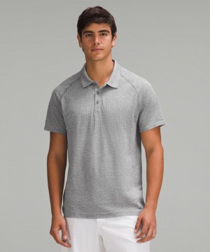 μπλουζακια πολο Lululemon Metal Vent Tech ανδρικα ασπρα | Greece-8362714