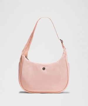 τσάντεσ ώμου Lululemon Mini Shoulder Bag 4L γυναικεια ροζ ασπρα | Greece-8140527