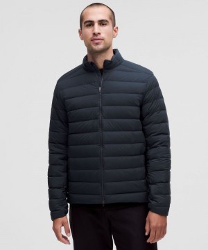 Μπουφάν Πουπουλένια Lululemon Navigation ανδρικα σκουρο μπλε | Greece-9425810