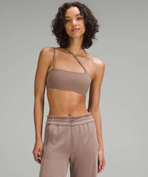 Αθλητικο Σουτιεν Lululemon Nulu Strappy One-Shoulder Light Support, A/B Cup γυναικεια γκρι | Greece-8692713