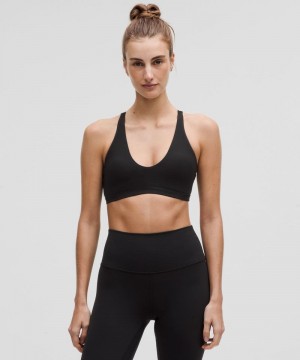 Αθλητικο Σουτιεν Lululemon Nulu Strappy Scoop-Neck Light Support, A/B Cup γυναικεια μαυρα | Greece-0395248