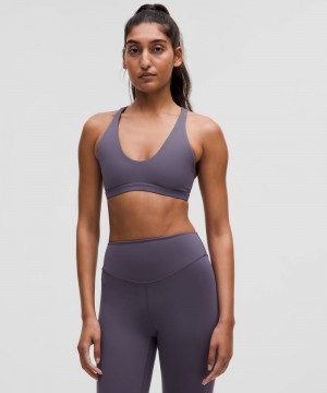 Αθλητικο Σουτιεν Lululemon Nulu Strappy Scoop-Neck Light Support, A/B Cup γυναικεια βαθυ γκρι | Greece-4025613