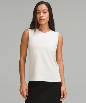αμανικα μπλουζακια Lululemon Organic Cotton Crewneck γυναικεια Μπεζ | Greece-9374852
