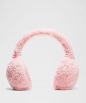 Αξεσουαρ Μαλλιων Lululemon Plush Fleece Earmuffs γυναικεια ροζ | Greece-2348679