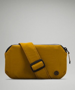 τσάντεσ χιαστί Lululemon Pop it Off Crossbody γυναικεια κίτρινα | Greece-2396015